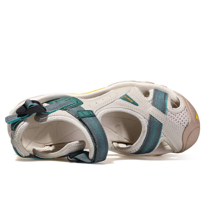 Dép Sandal Nữ Humtto HT9602-7 Beige - Ảnh 2