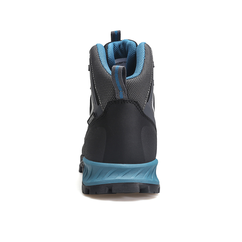 Giày trekking hiking nam cao cổ Humtto 240783A-3 Grey/Blue - Ảnh 3