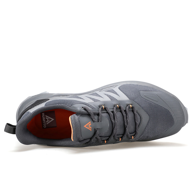 Giày leo núi chống thấm nam thấp cổ Humtto 150479A-2 Grey - Ảnh 2
