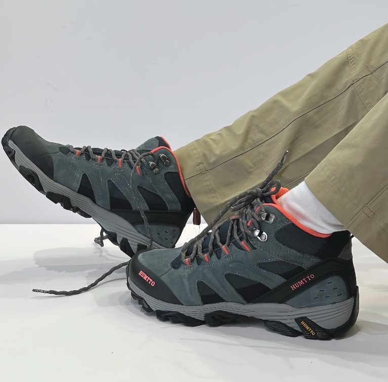 Giày leo núi chống thấm nữ cao cổ Humtto 210723B-2 - Ảnh 6