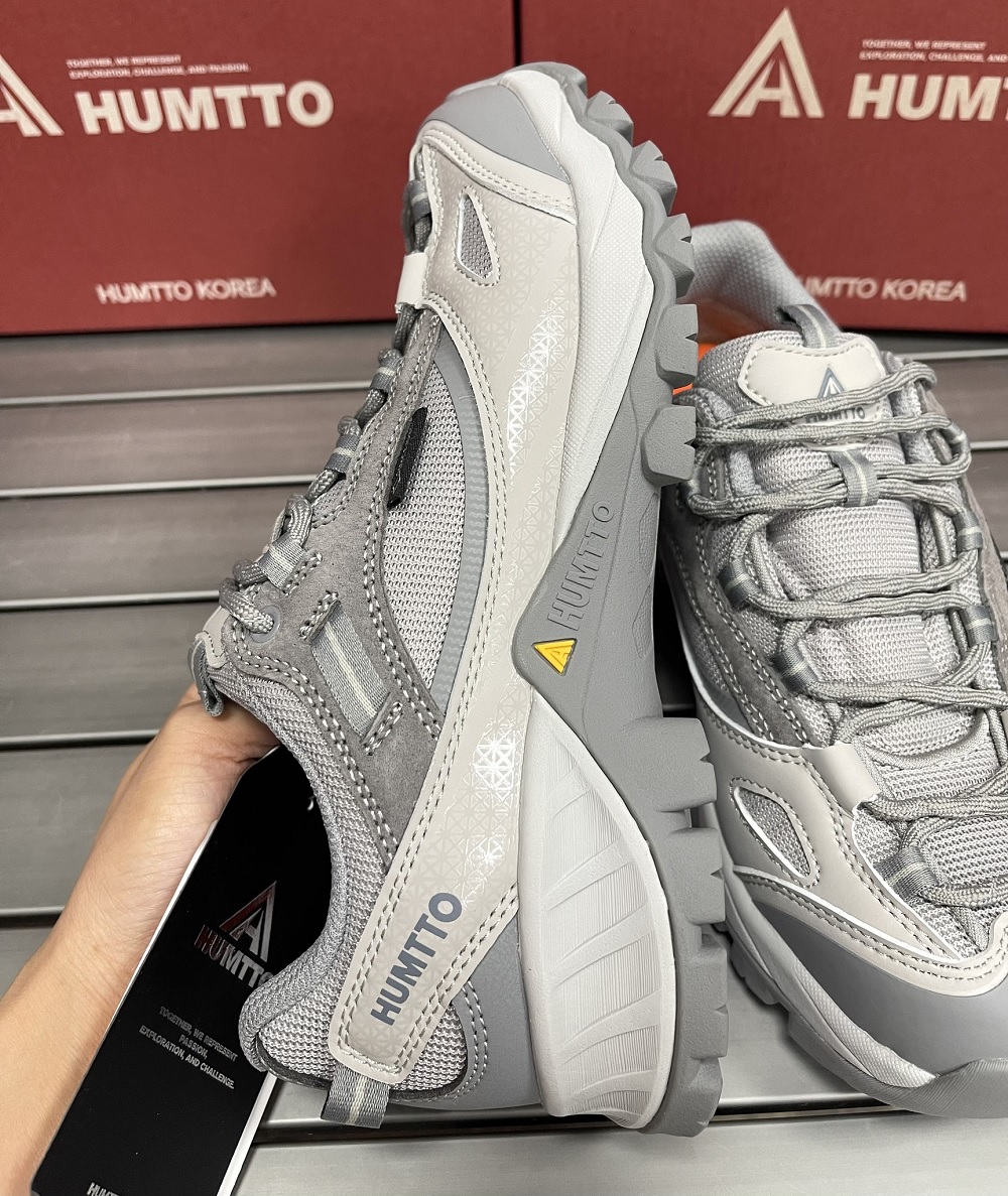 Giày leo núi chống thấm nữ thấp cổ Humtto 150475B-1 - Ảnh 4