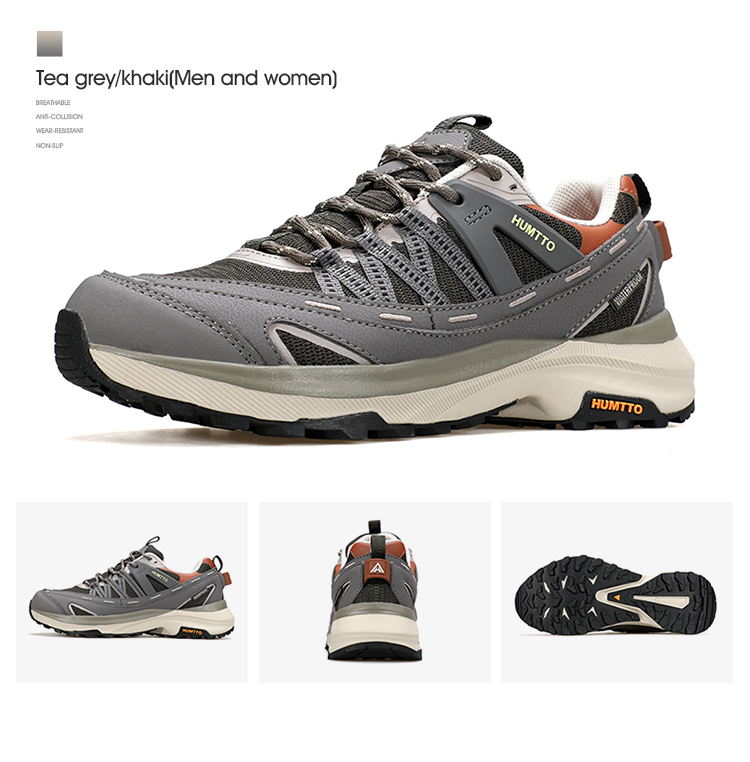 Giày leo núi chống thấm nam thấp cổ Humtto 350143A-3 - Ảnh 5
