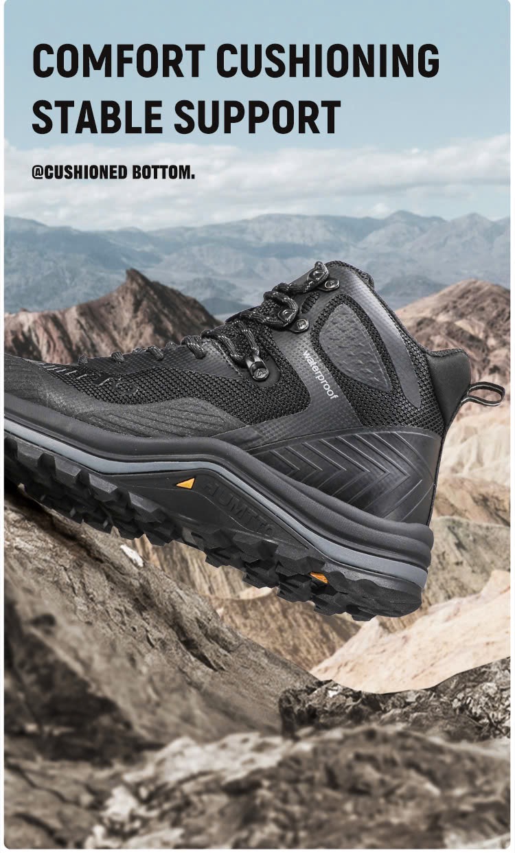 Giày trekking nam cao cổ chống thấm Humtto 250460A-2 - Ảnh 6